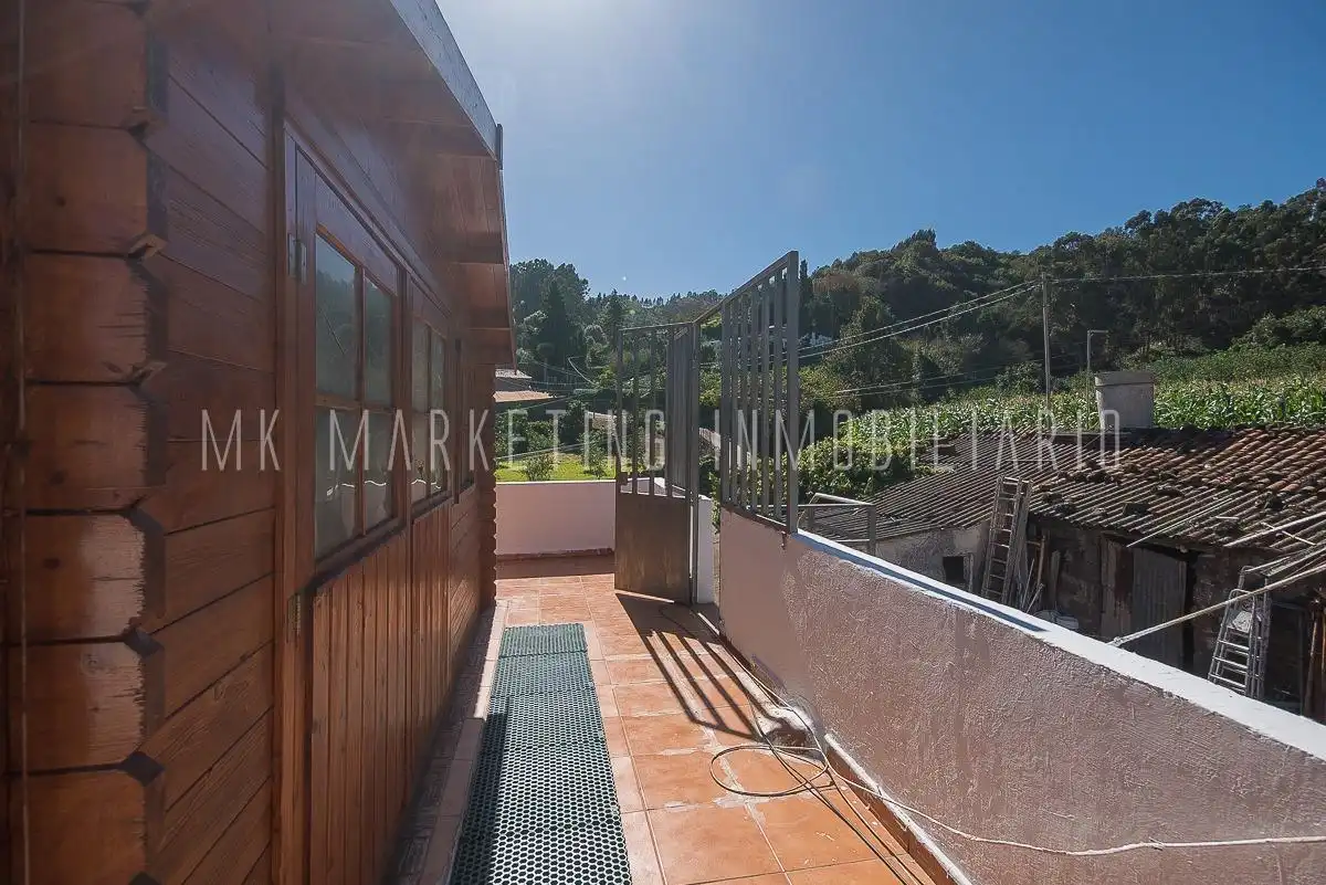Vista exterior de Casa o chalet en venta en Moya (Las Palmas) con Jardín privado, Terraza y Trastero