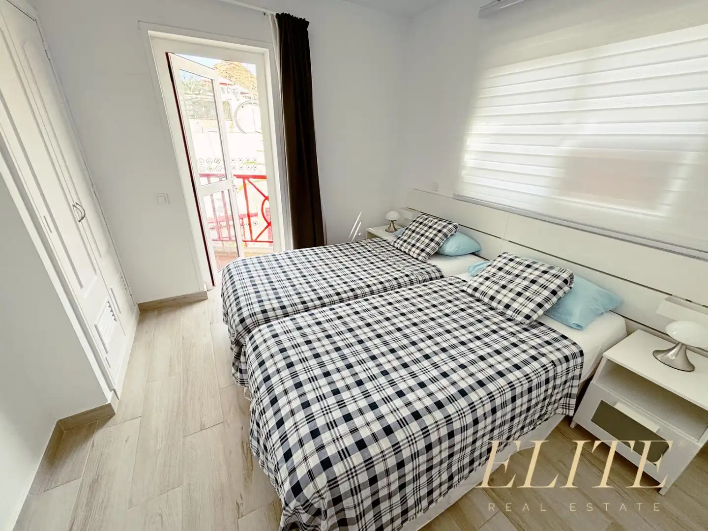 Schlafzimmer von Maisonette zum Verkauf in Mogán mit Abstellraum, Möbliert und Balkon
