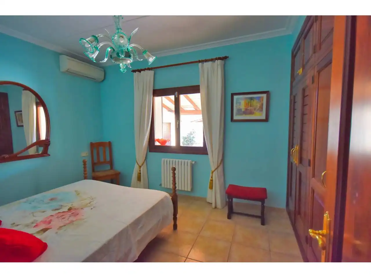Schlafzimmer von Country house zum Verkauf in Santa Margalida mit Heizung, Privatgarten und Terrasse
