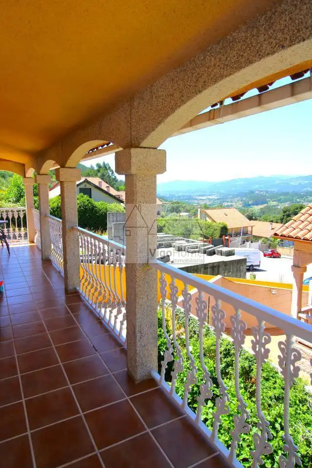 Terraza de Casa o chalet en venta en Mos con Calefacción, Jardín privado y Trastero