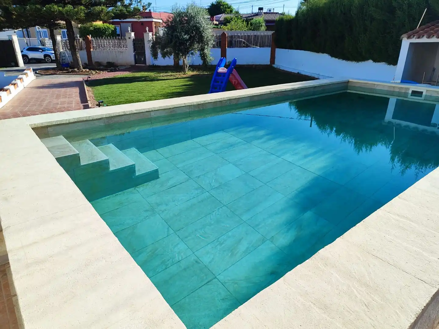 Swimming pool of Flat for sale in Bétera  with Air Conditioner, Private garden and Terrace