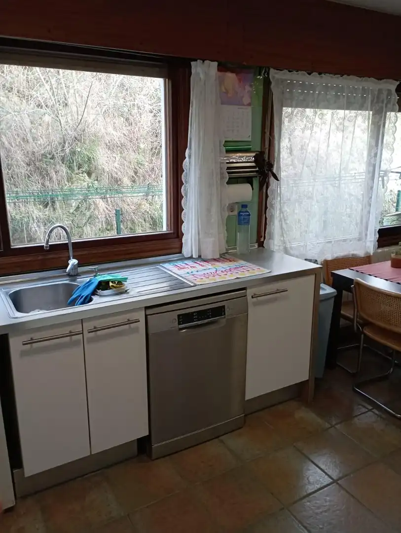 Cocina de Casa adosada en venta en Arrankudiaga / Zollo con Calefacción, Jardín privado y Terraza