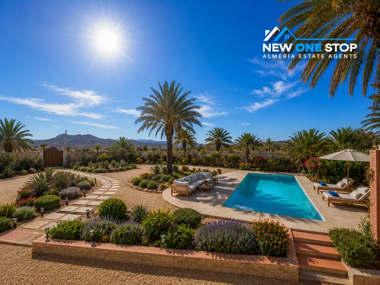 Terraza de Finca rústica en venta en Cuevas del Almanzora con Jardín privado y Balcón
