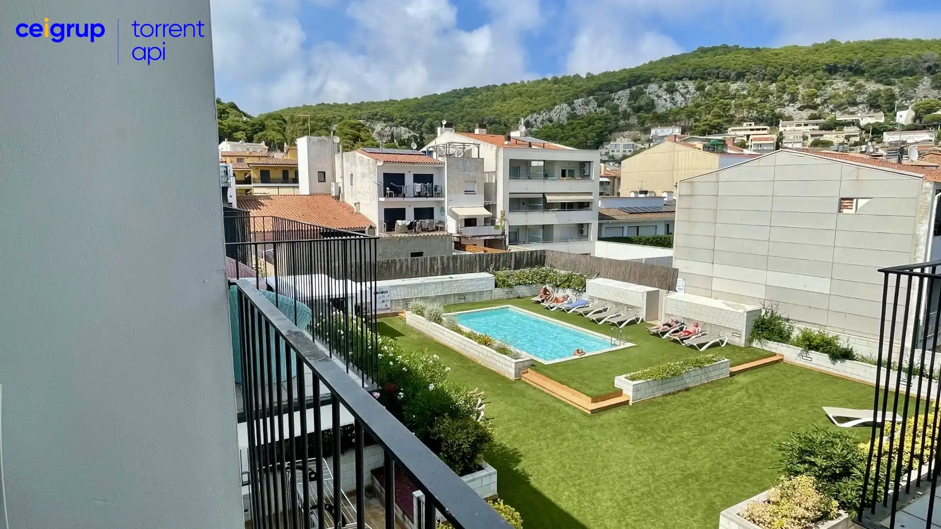 Exterior view of Duplexes for sale in L'Estartit  with Air Conditioner, Terrace and Swimming Pool