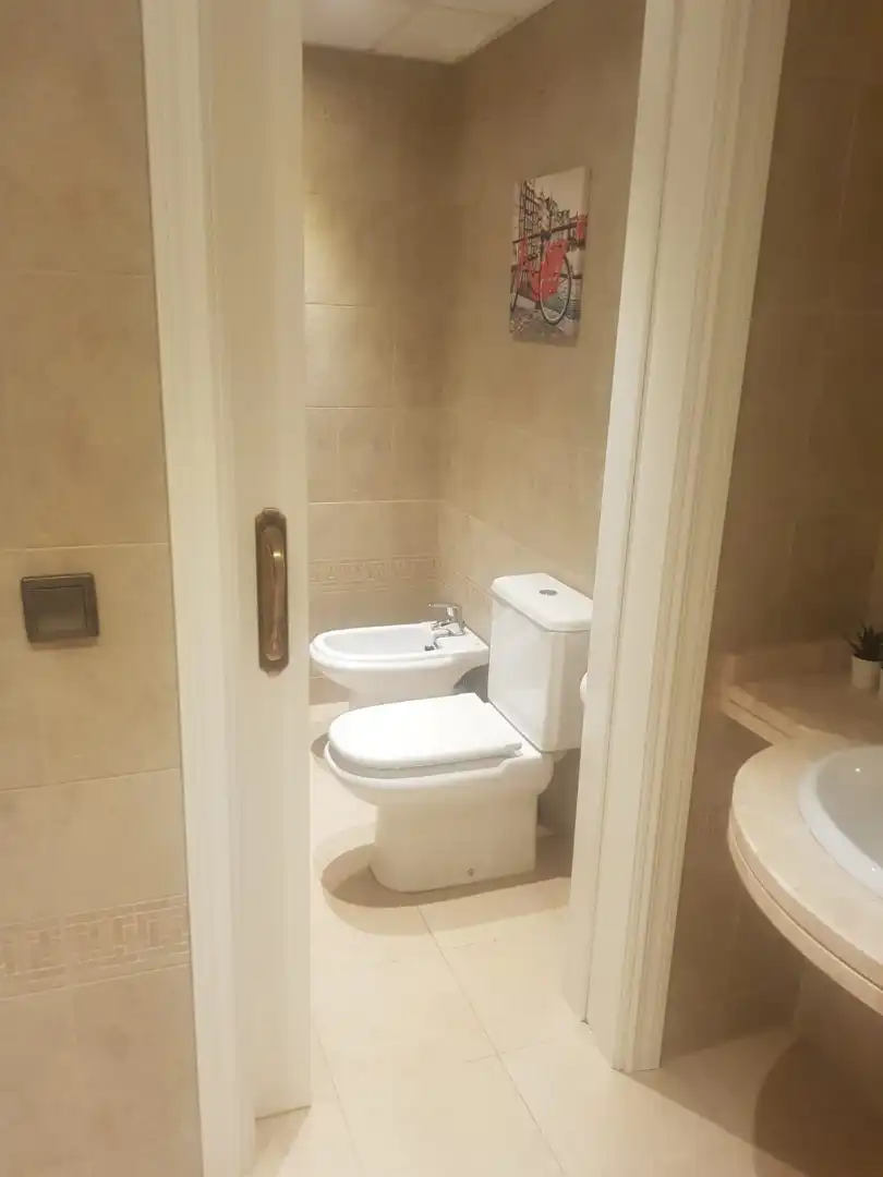 Bathroom of Flat for rent in Vícar  with Air Conditioner, Heating and Terrace