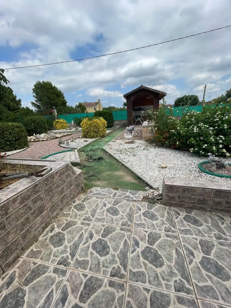 Jardín de Casa o chalet en venta en Vilamarxant con Jardín privado, Piscina y Amueblado