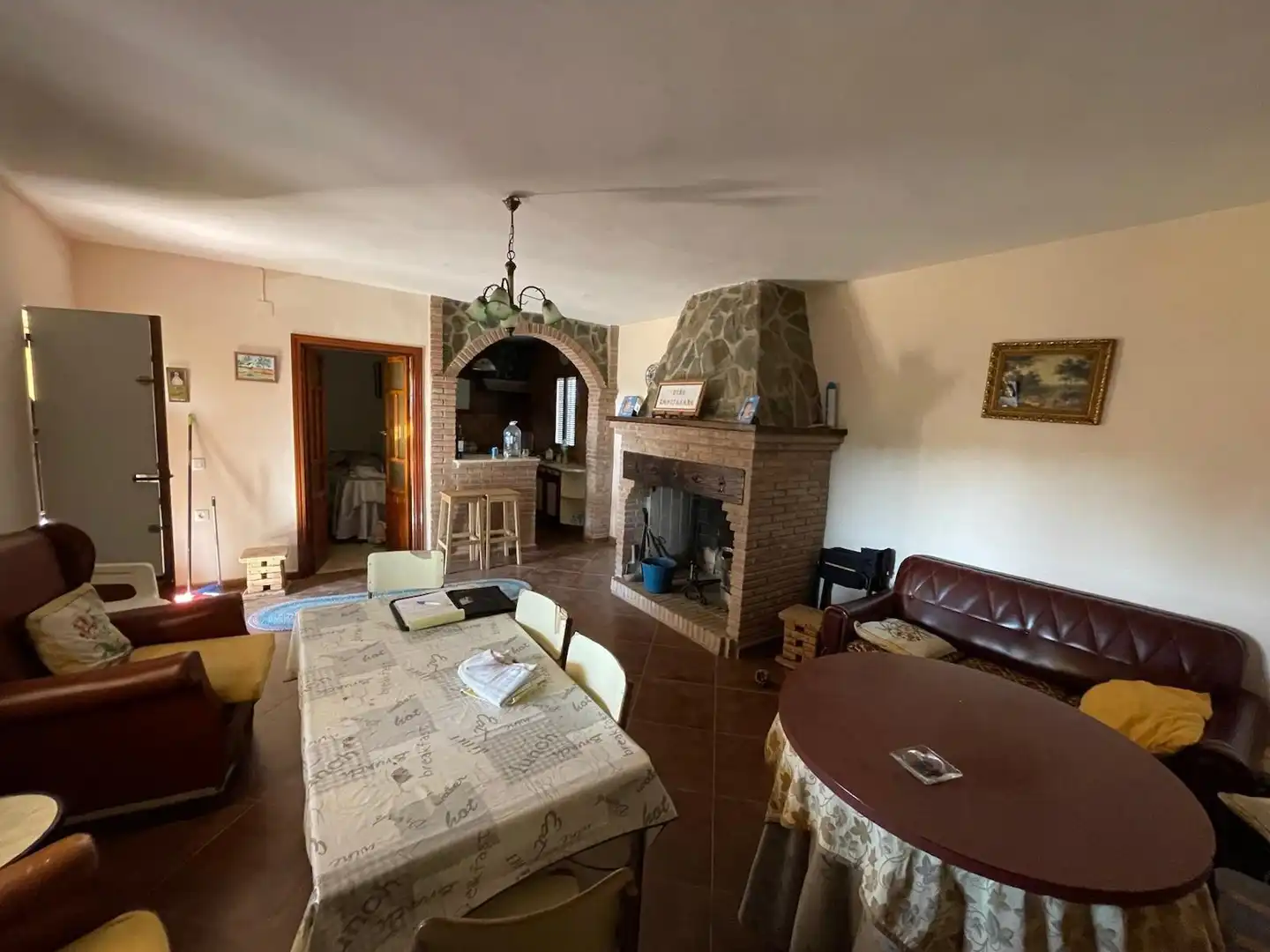 Sala de estar de Casa o chalet en venta en Arroyo de la Luz con Amueblado