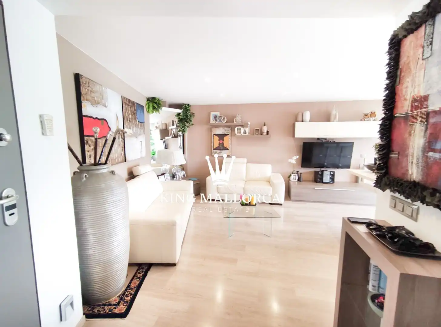 Wohnzimmer von Wohnungen zum Verkauf in Calvià mit Klimaanlage, Heizung und Terrasse