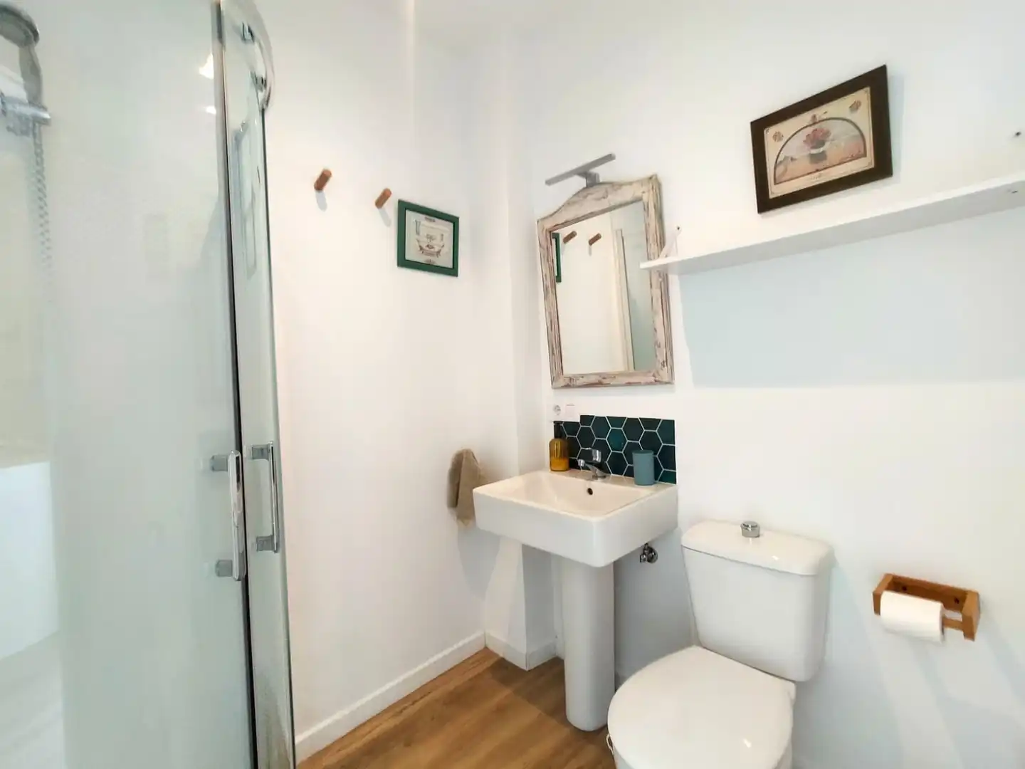 Bany de Casa o xalet en venda en El Puerto de Santa María amb Aire condicionat, Jardí privat i Terrassa