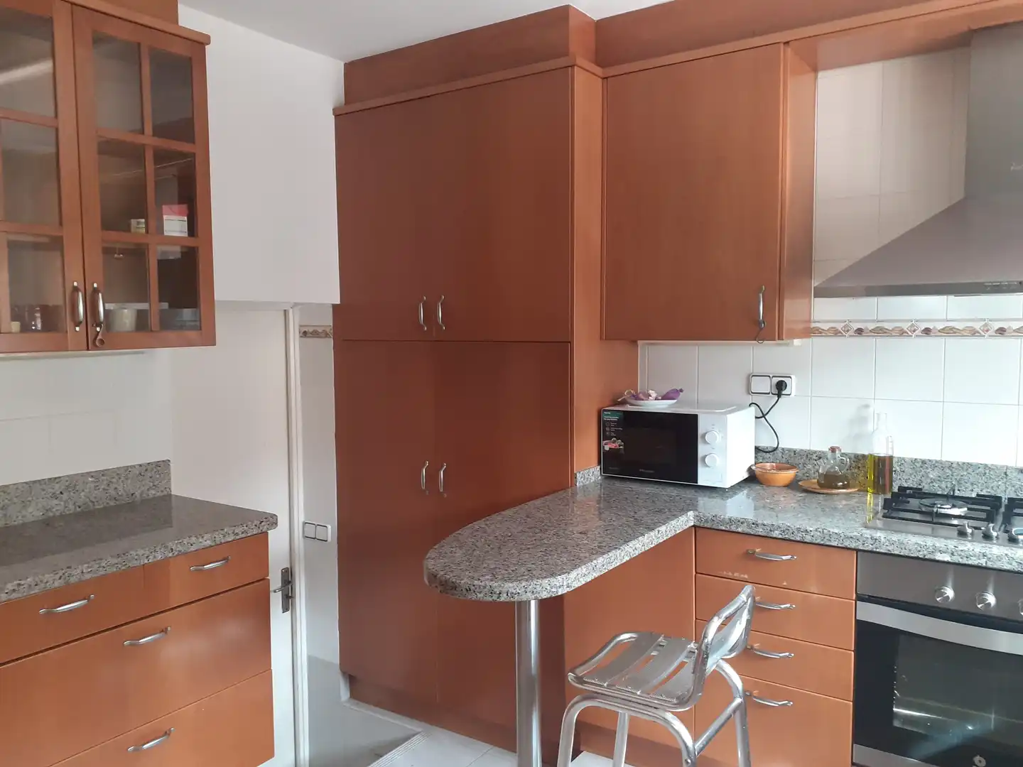 Küche von Haus oder Chalet zum Verkauf in Gelida mit Heizung, Privatgarten und Parkett