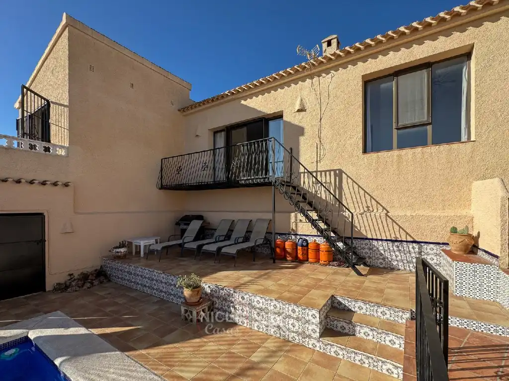 Terraza de Casa o chalet en venta en Bédar con Aire acondicionado, Calefacción y Jardín privado