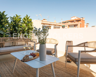 Terrassa de Apartament de lloguer en  Barcelona Capital amb Aire condicionat, Calefacció i Parquet