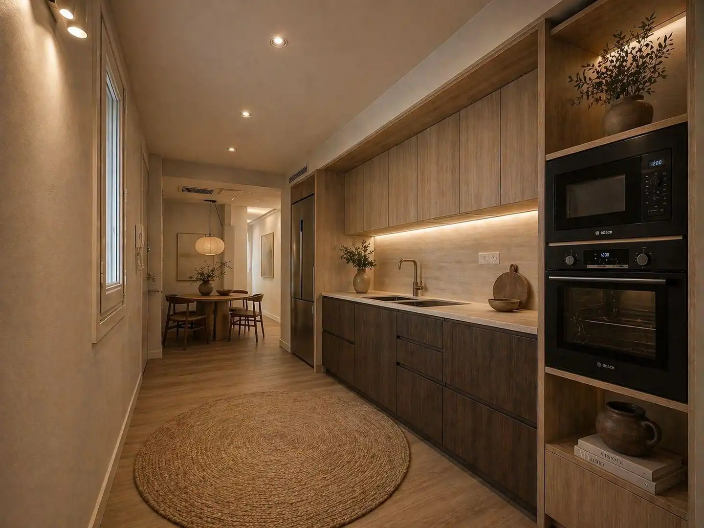 Cuina de Apartament en venda en Barcelona amb Aire condicionat