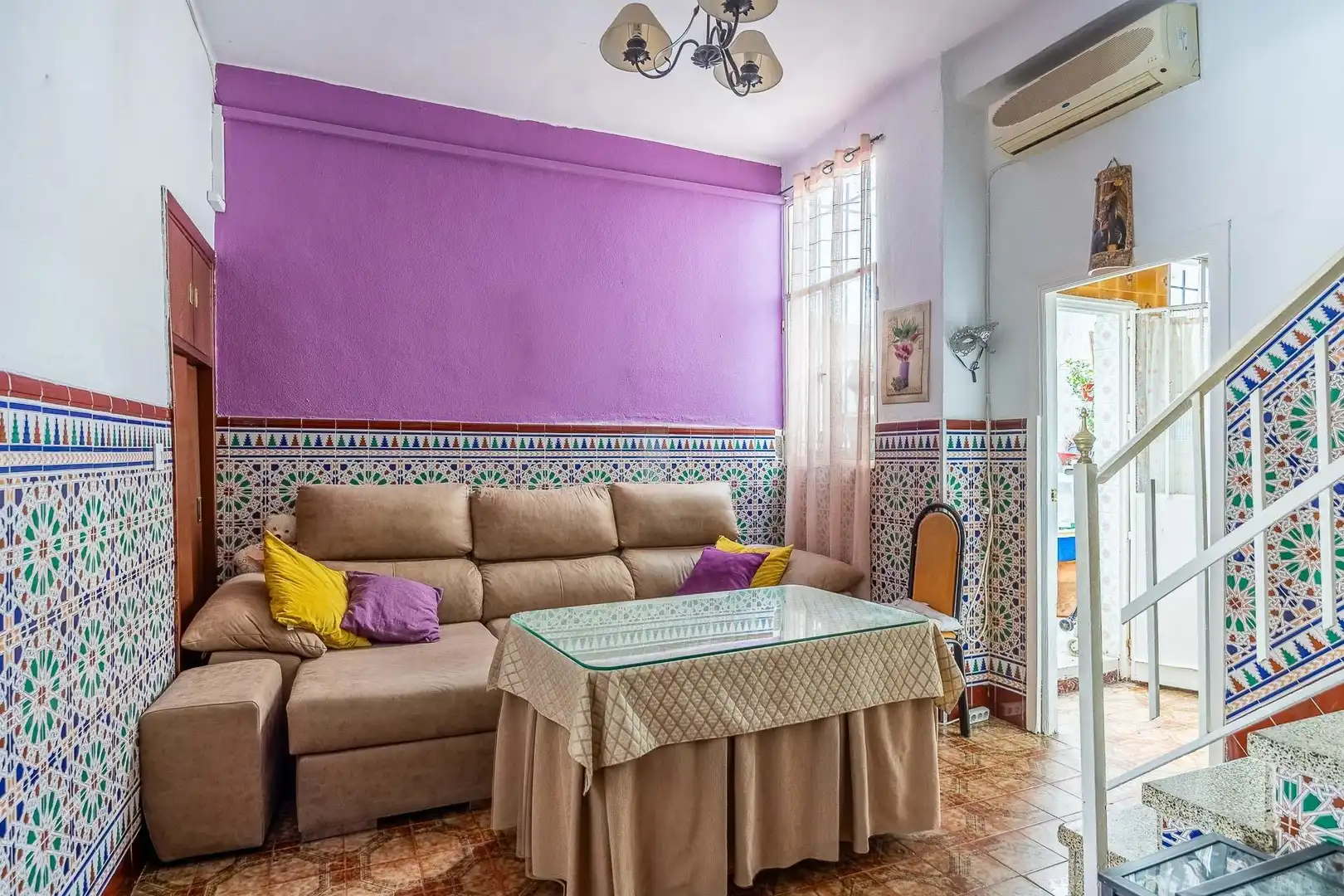 Sala de estar de Casa o chalet en venta en Sevilla con Terraza y Trastero
