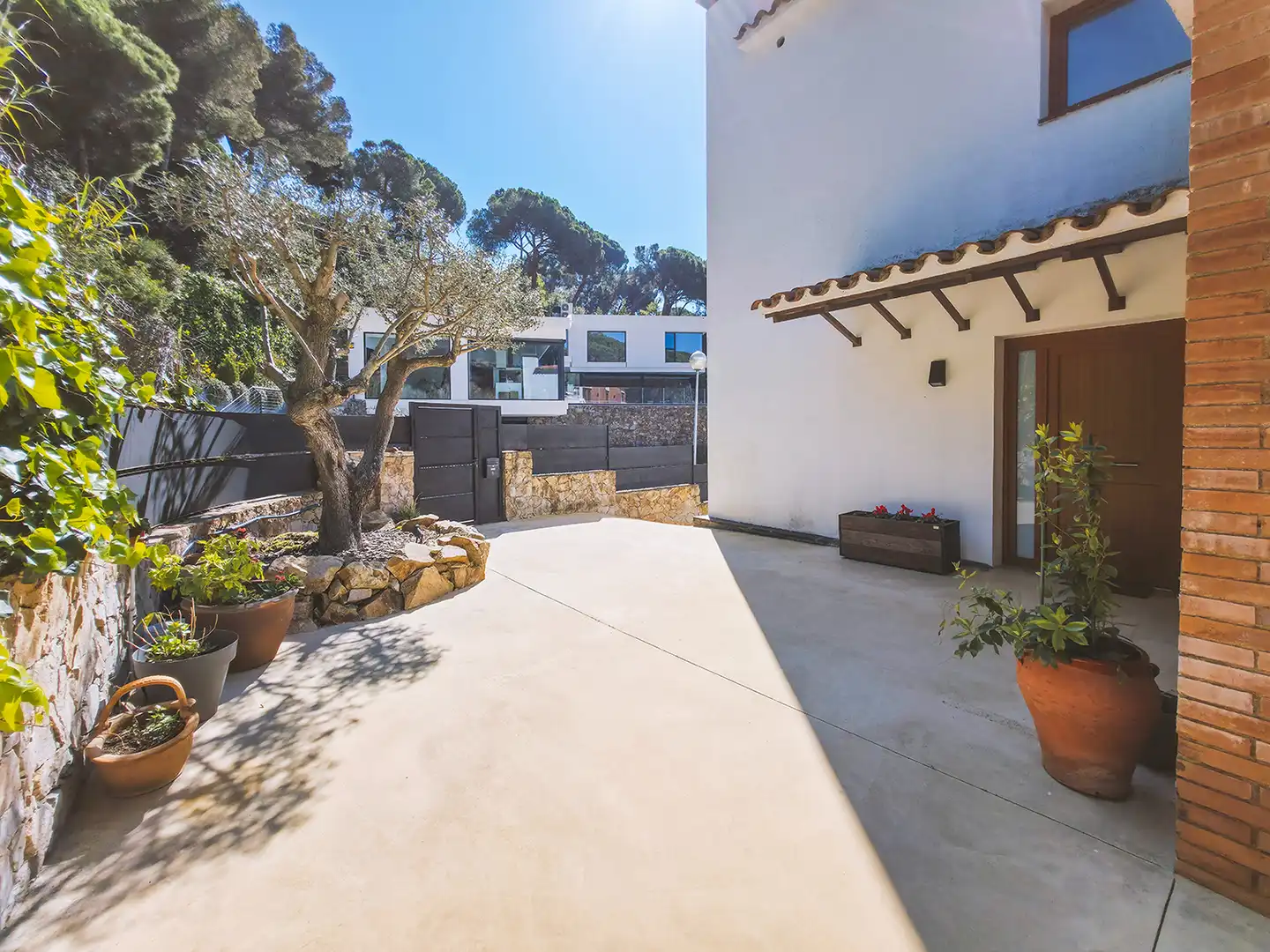Garden of Houses for sale in Sant Pol de Mar  with Air Conditioner, Heating and Private garden