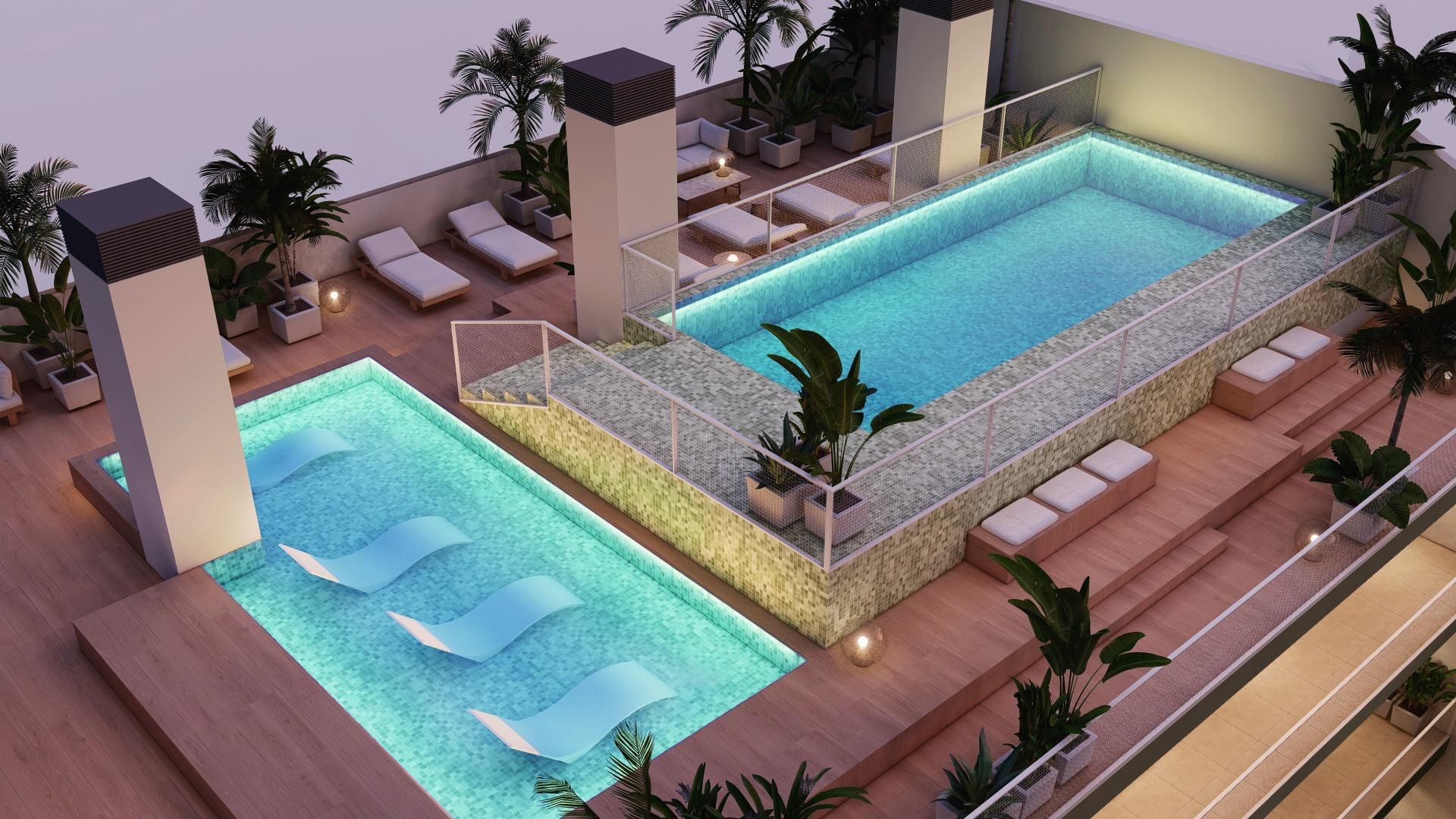 Piscina de Pis en venda en  Murcia Capital