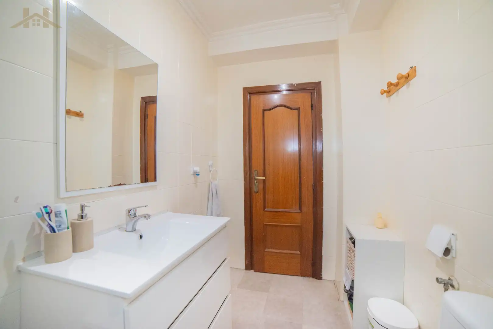Badezimmer von Wohnung zum Verkauf in Ciempozuelos mit Klimaanlage und Terrasse