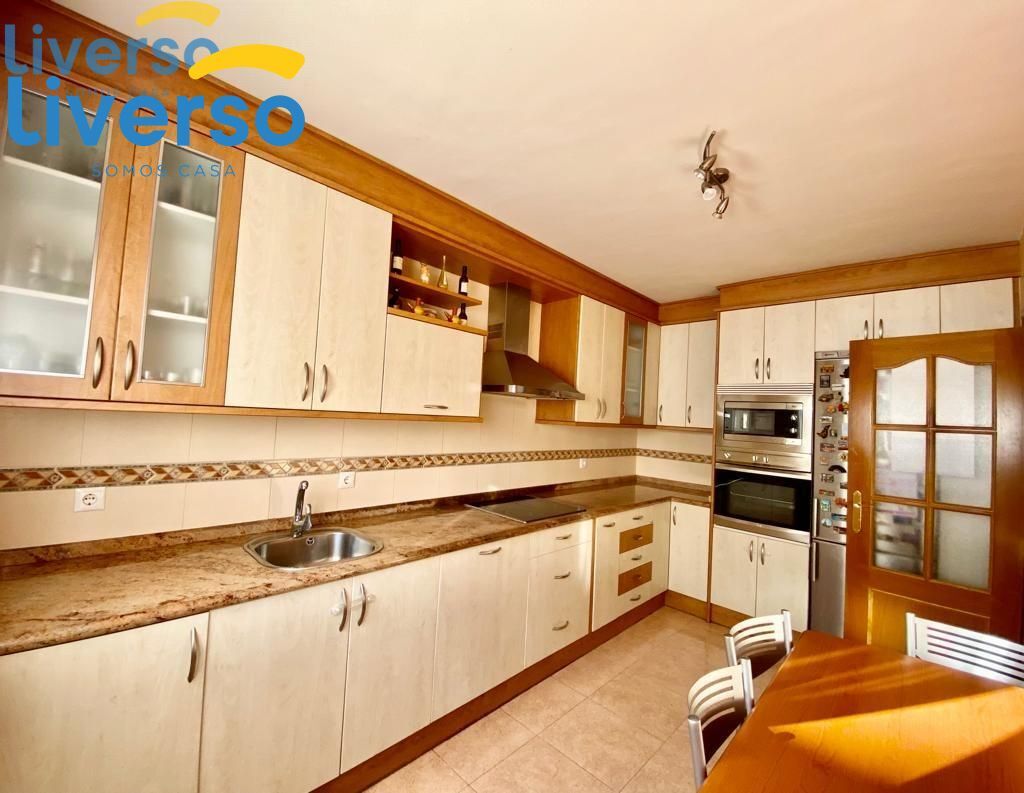 Kitchen of House or chalet for sale in Milagros  with Heating, Private garden and Parquet flooring