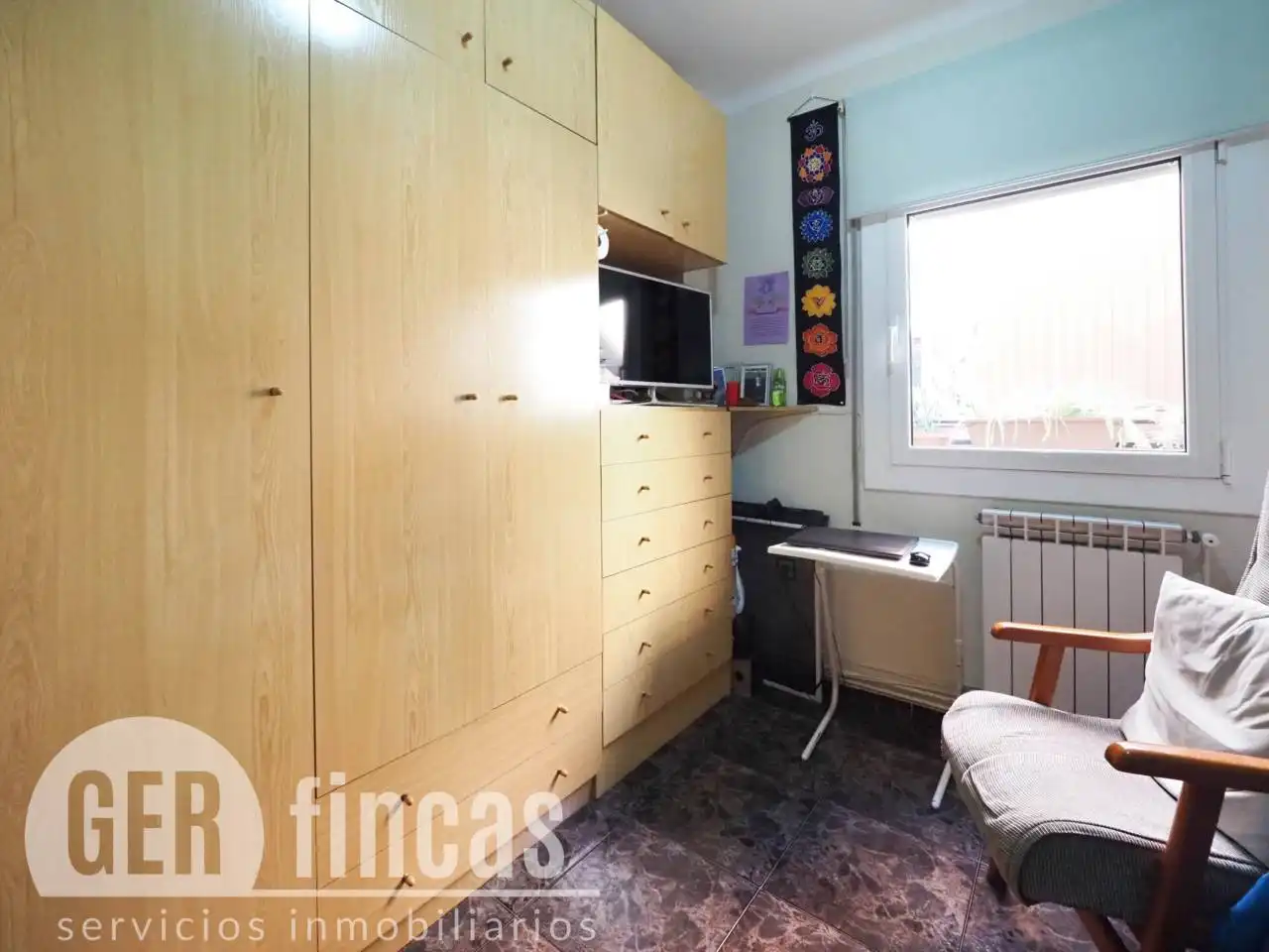 Schlafzimmer von Wohnung zum Verkauf in Terrassa mit Heizung und Alarm