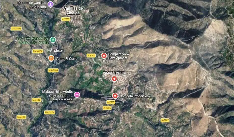 Xalet en venda a Cómpeta