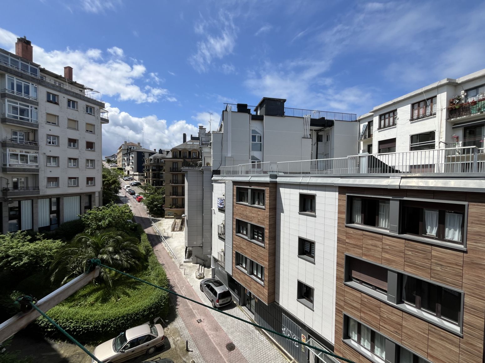 Exterior view of Flat to rent in Donostia - San Sebastián   with Heating, Furnished and Balcony