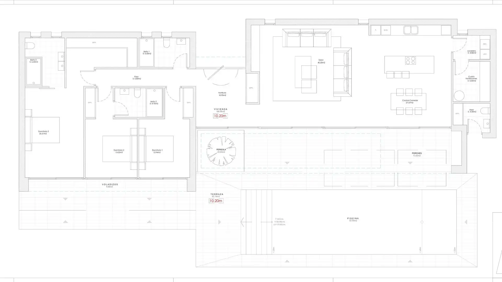 Chalet con piscina en venta en Marisol Park - Ortembach - Los Almendros, imagen 12