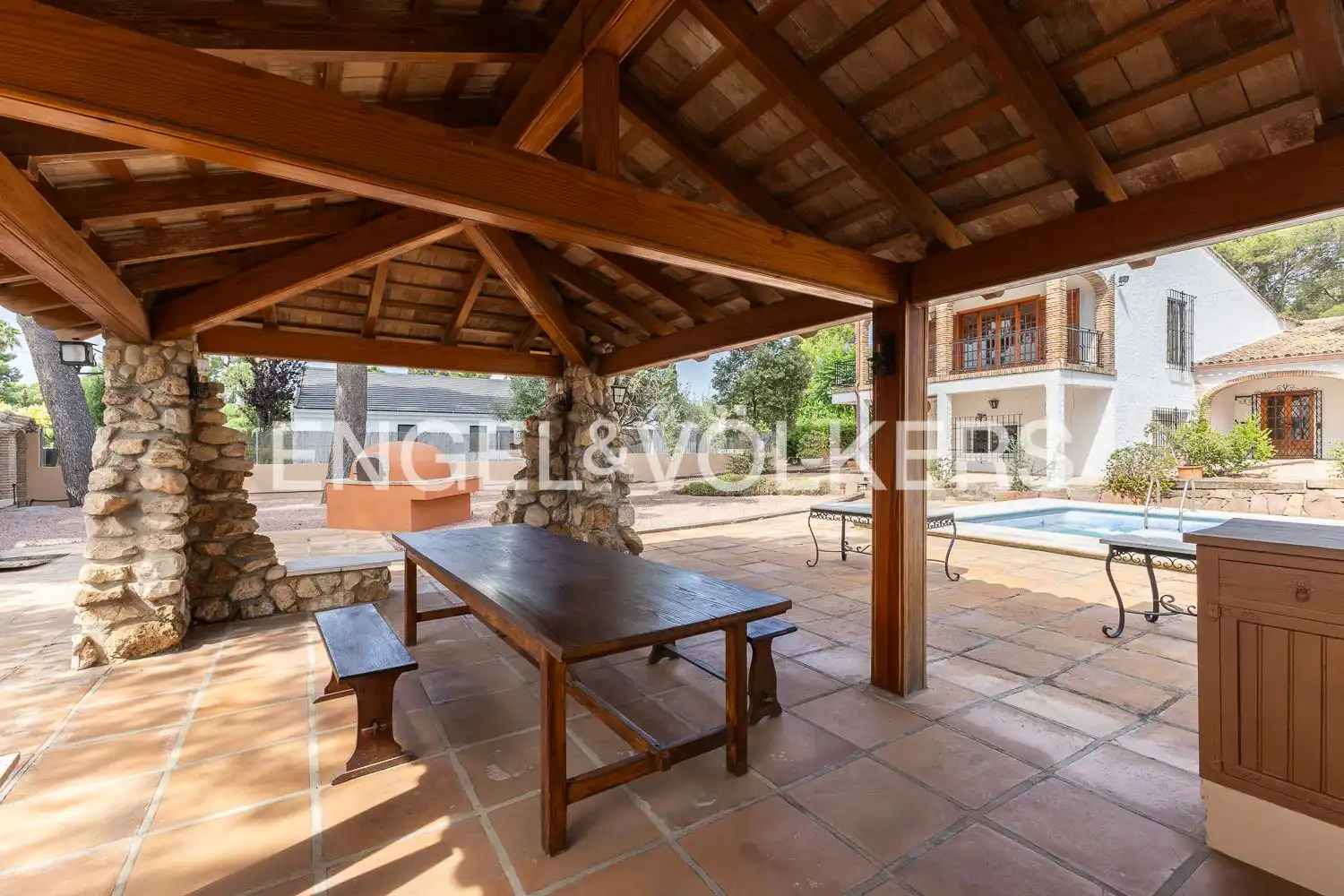 Terraza de Casa o chalet de alquiler en Paterna con Aire acondicionado, Calefacción y Jardín privado