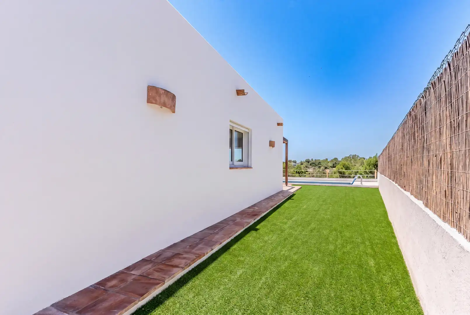 Terrasse von Haus oder Chalet zum Verkauf in L'Ametlla de Mar  mit Klimaanlage, Heizung und Privatgarten