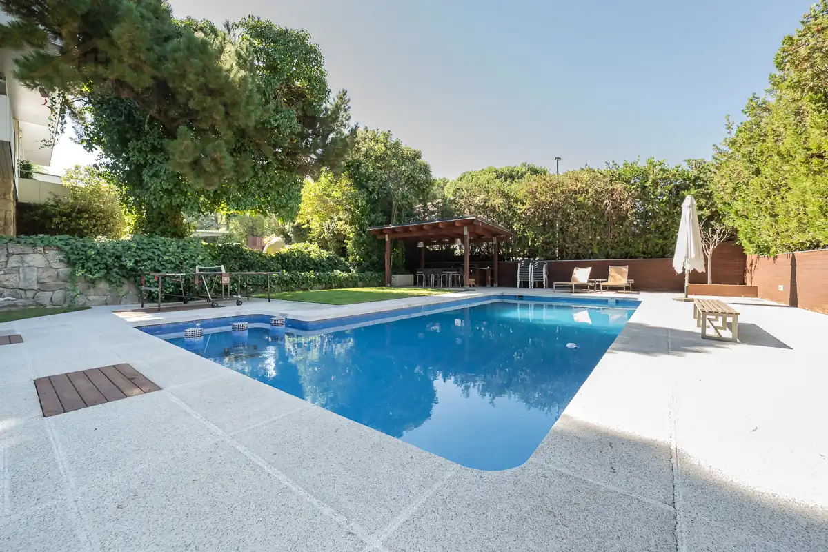 Piscina de Casa o chalet en venta en Las Rozas de Madrid