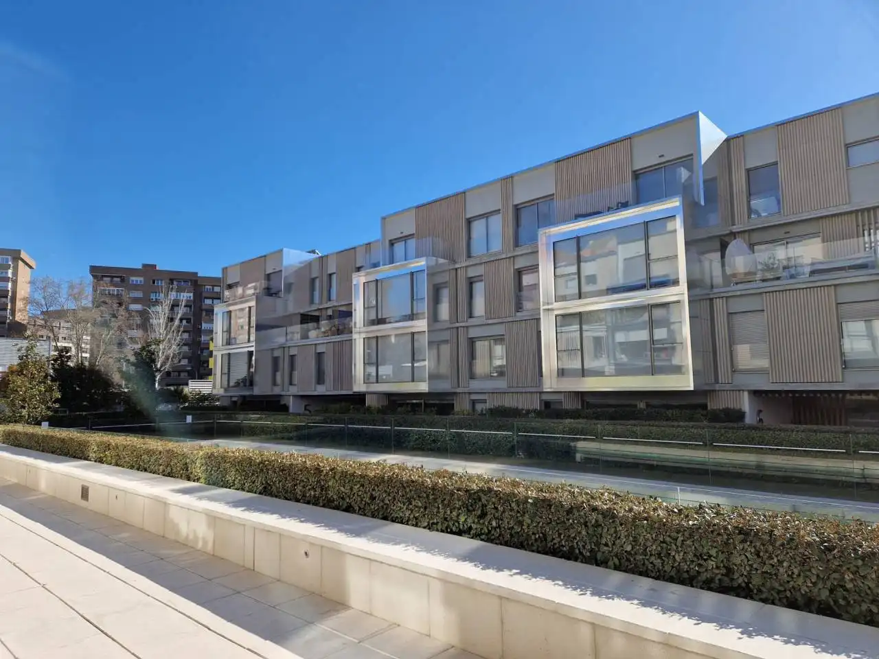 Vista exterior de Piso de alquiler en Madrid con Aire acondicionado, Calefacción y Parquet