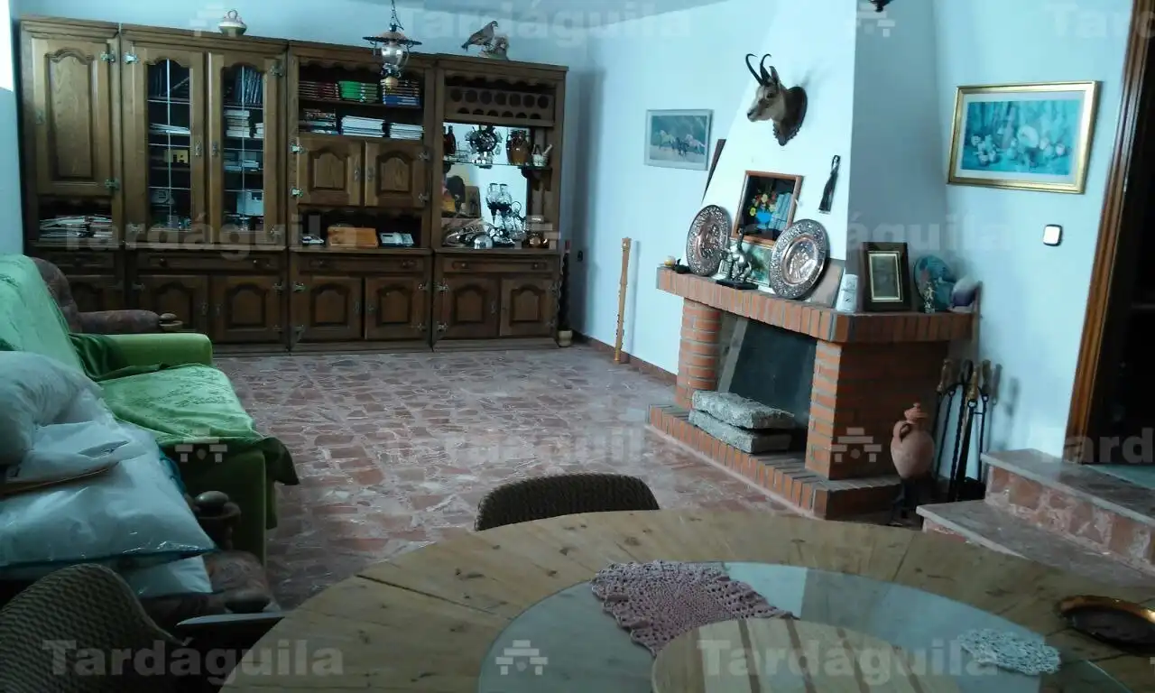 Living room of Houses for sale in Babilafuente  with Private garden, Terrace and Storage room