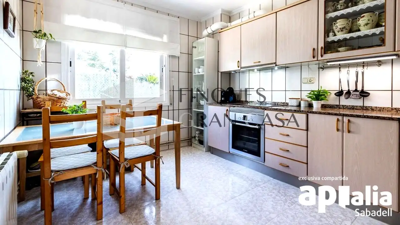 Cocina de Casa o chalet en venta en Caldes de Montbui con Calefacción, Terraza y Trastero