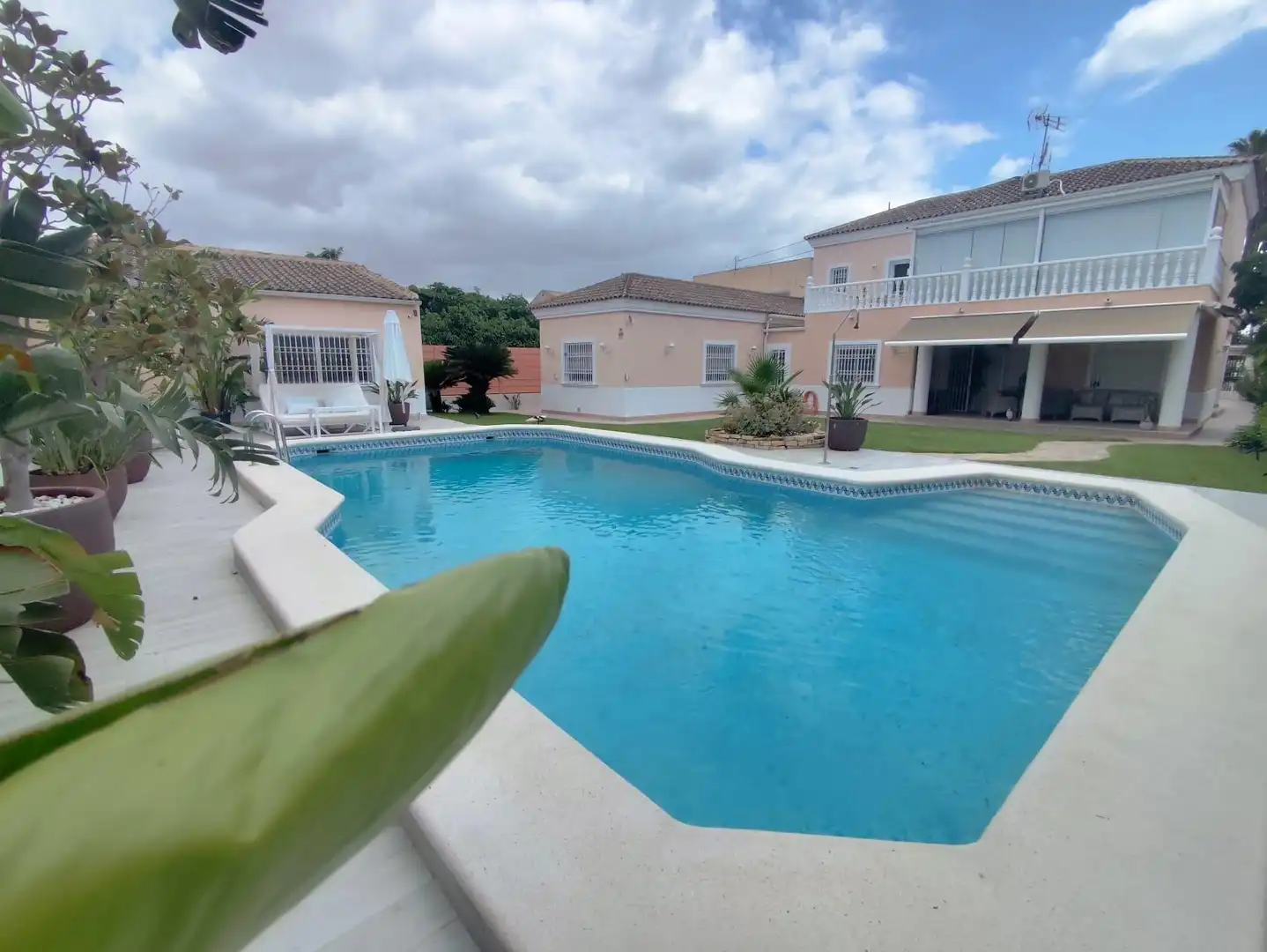 Piscina de Casa o chalet en venta en Murcia con Aire acondicionado, Jardín privado y Terraza