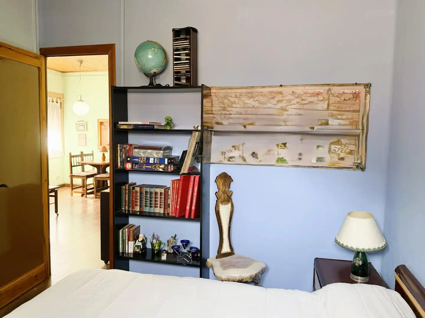 Bedroom of Flat for sale in Guardiola de Berguedà  with Heating, Furnished and TV