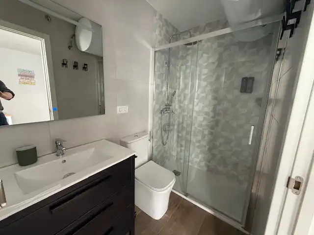 Bathroom of Detached homes for sale in Punta Umbría  with Air Conditioner, Heating and Terrace