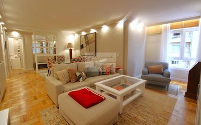 Living room of Flat for sale in Vigo   with Heating, Parquet flooring and Storage room