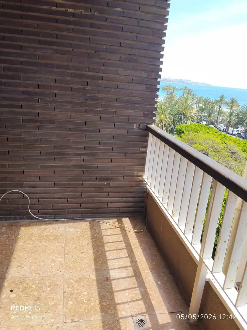 Terraza de Piso de alquiler en Alicante / Alacant con Aire acondicionado, Jardín privado y Terraza