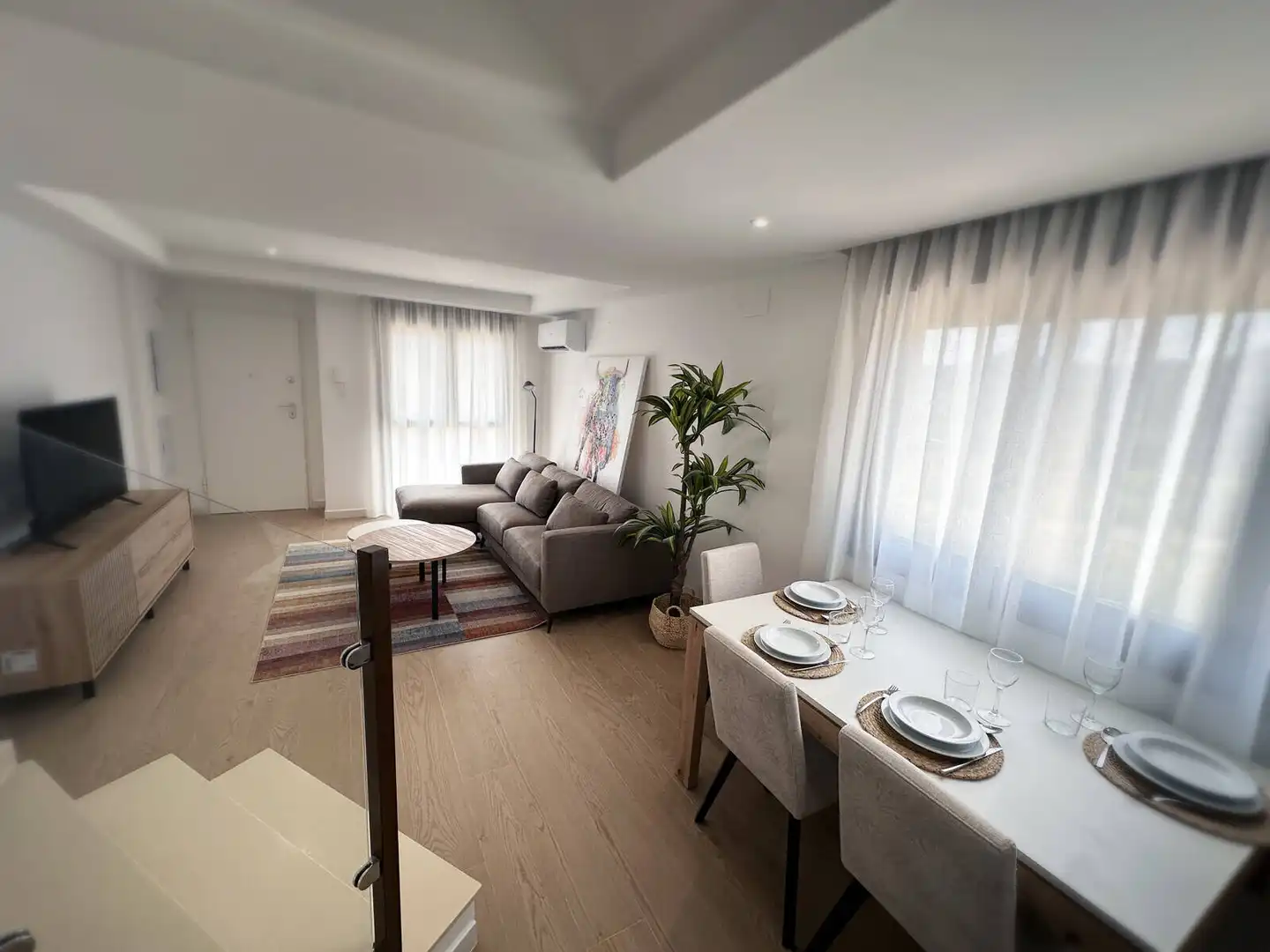 Living room of Houses for sale in La Unión  with Air Conditioner, Private garden and Terrace