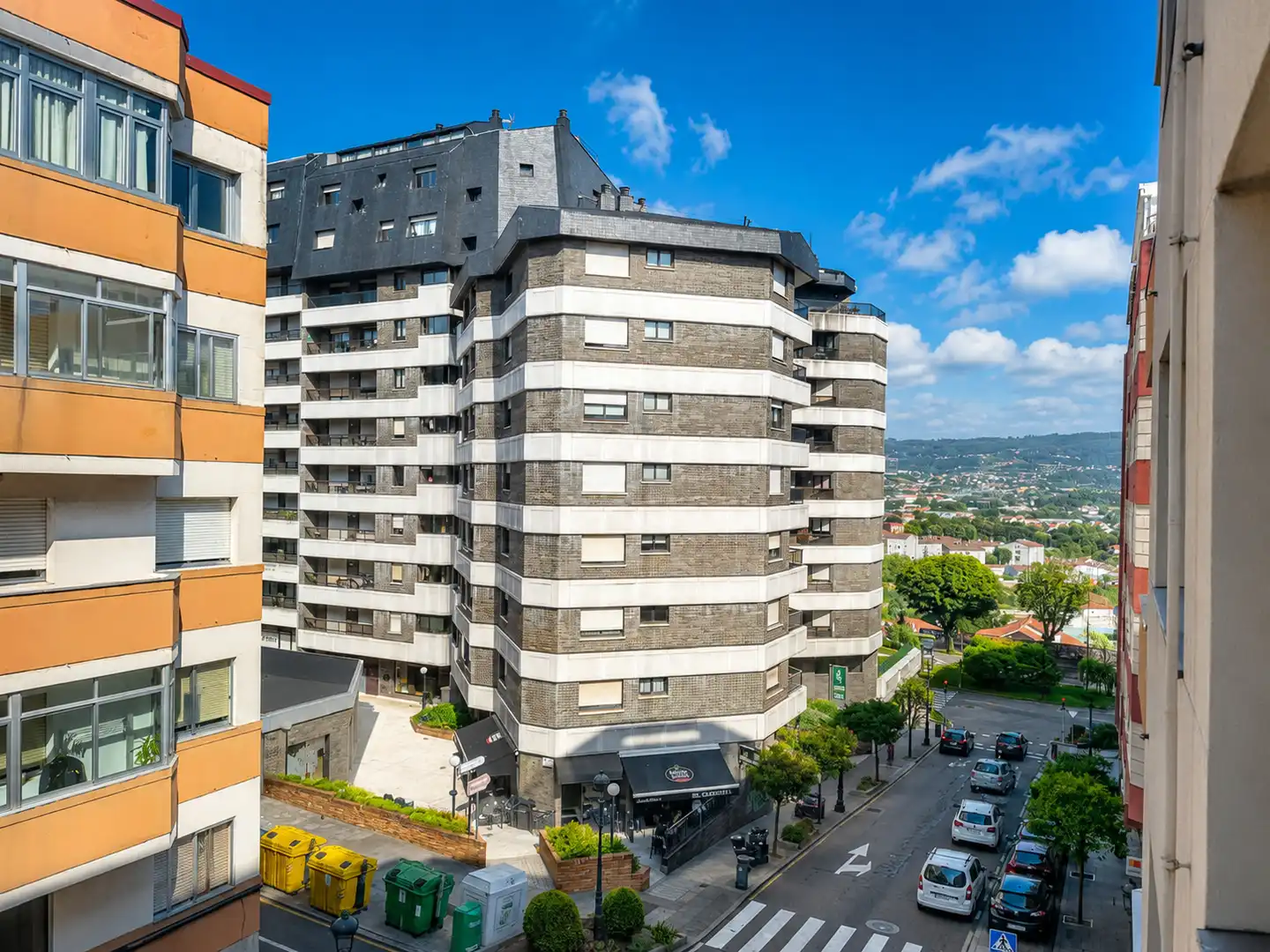 Exterior view of Flat for sale in Vigo   with Heating, Parquet flooring and Balcony