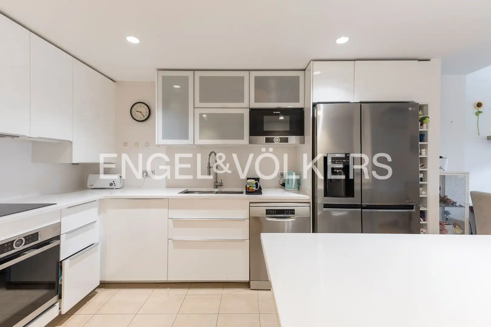 Kitchen of Flat for sale in Barcelona  with Air Conditioner, Heating and Parquet flooring