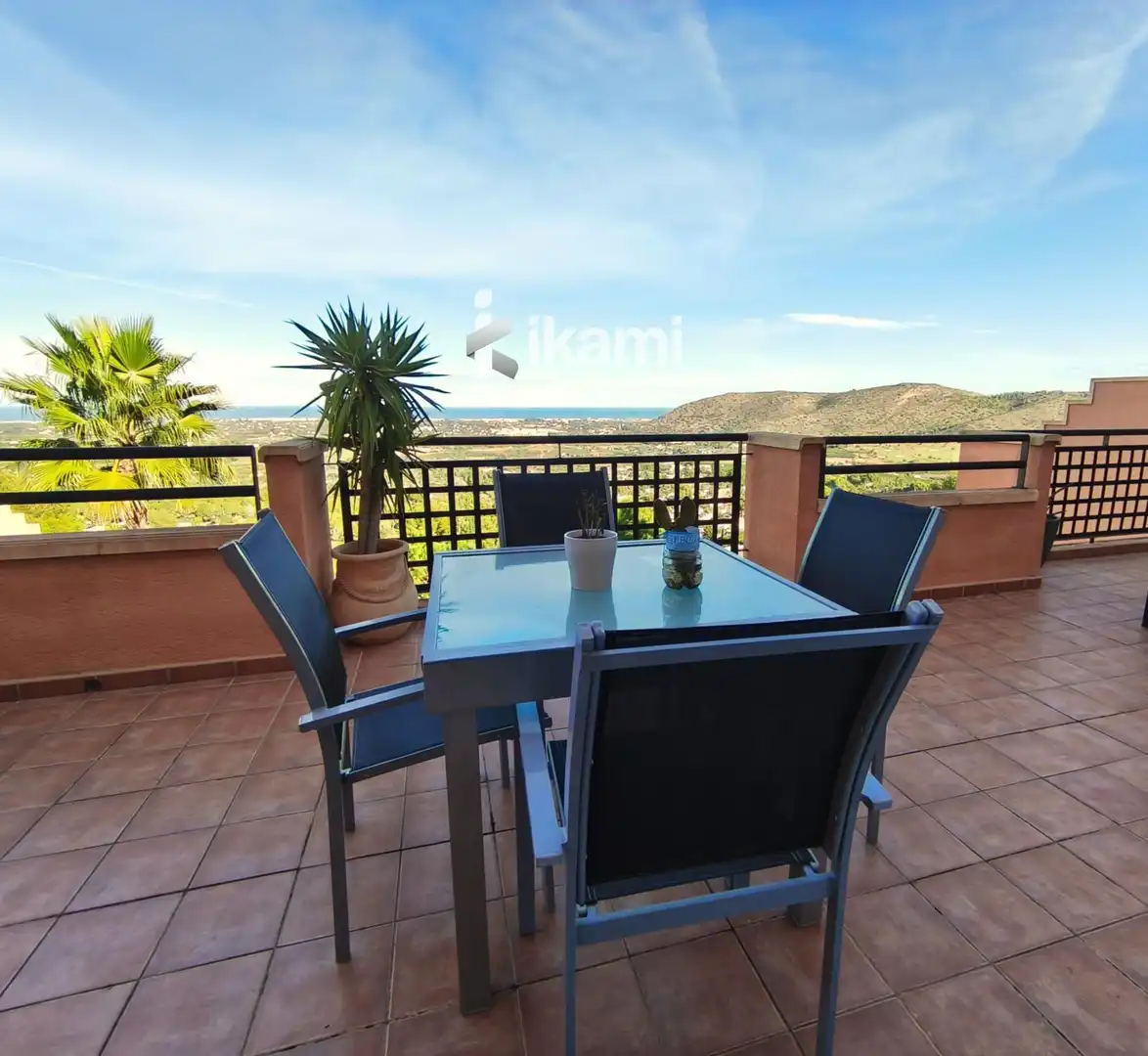 Terrace of Flat for sale in Pedreguer  with Air Conditioner, Terrace and Swimming Pool