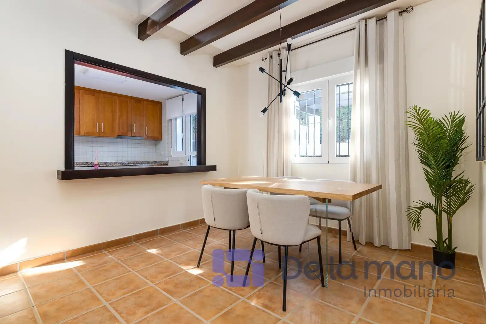 Dining room of Houses for sale in Fuente Álamo de Murcia  with Private garden and Community pool