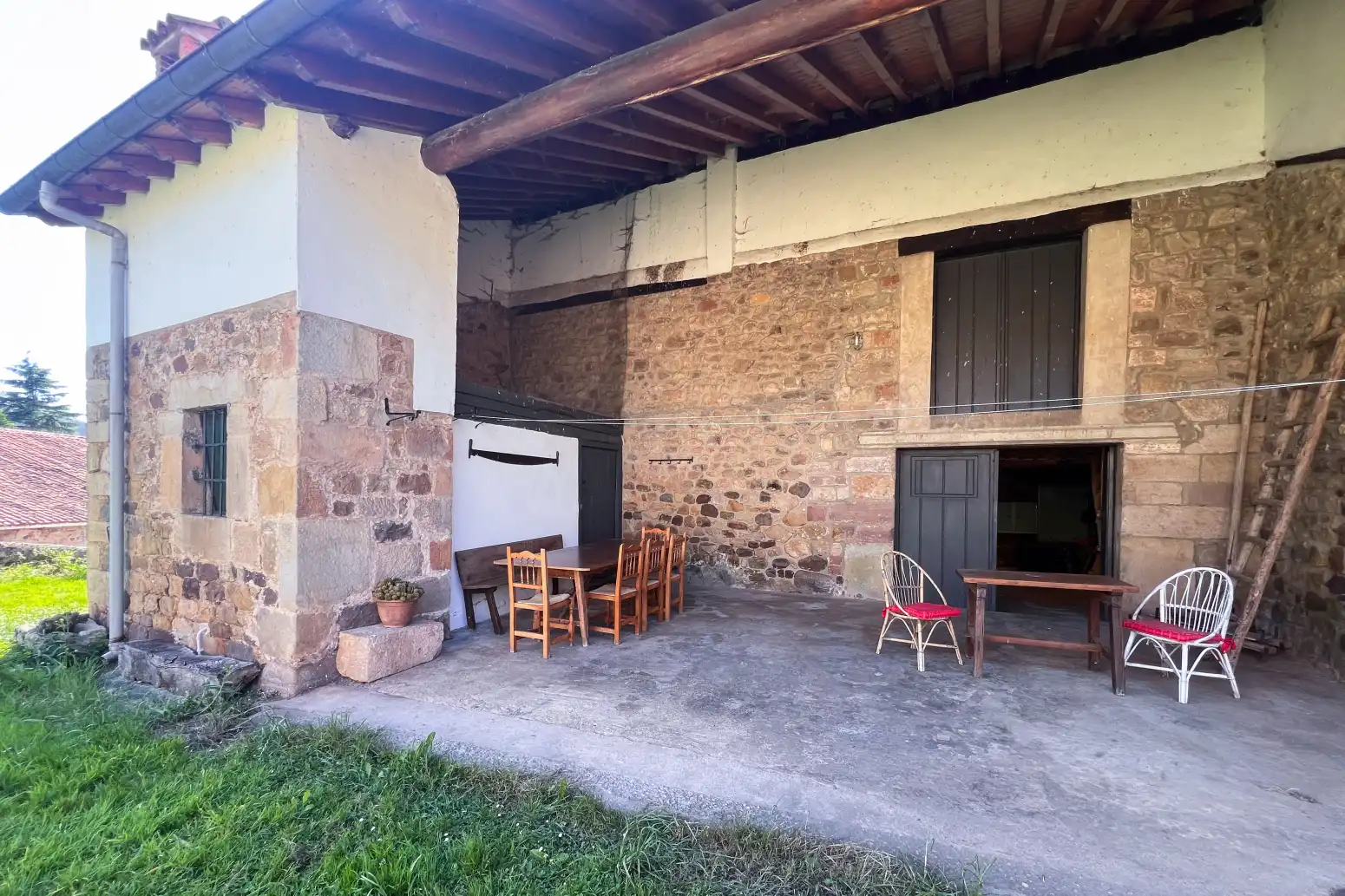 Terraza de Casa o chalet en venta en Mazcuerras con Calefacción, Jardín privado y Parquet