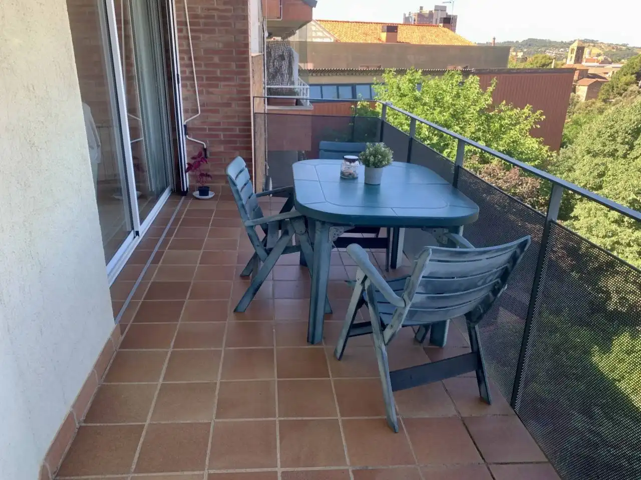 Terrace of Attic for sale in Terrassa  with Air Conditioner, Heating and Parquet flooring