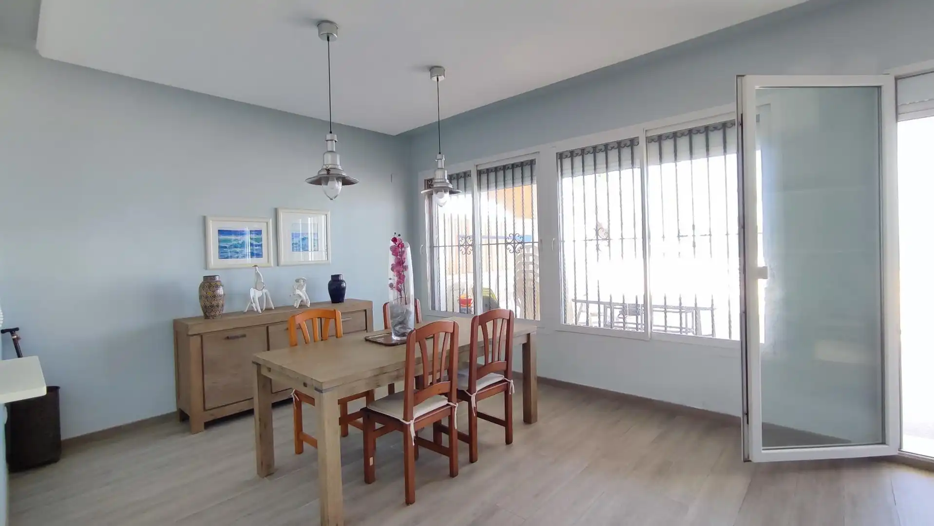 Dining room of Houses for sale in Miramar  with Air Conditioner and Terrace