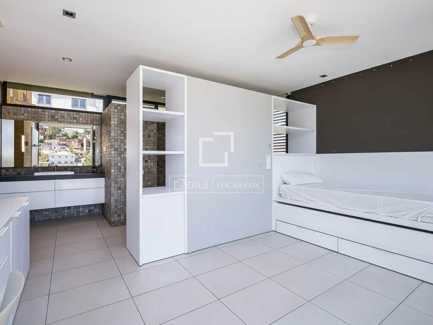 Bedroom of Houses for rent in Castelldefels  with Air Conditioner, Private garden and Terrace