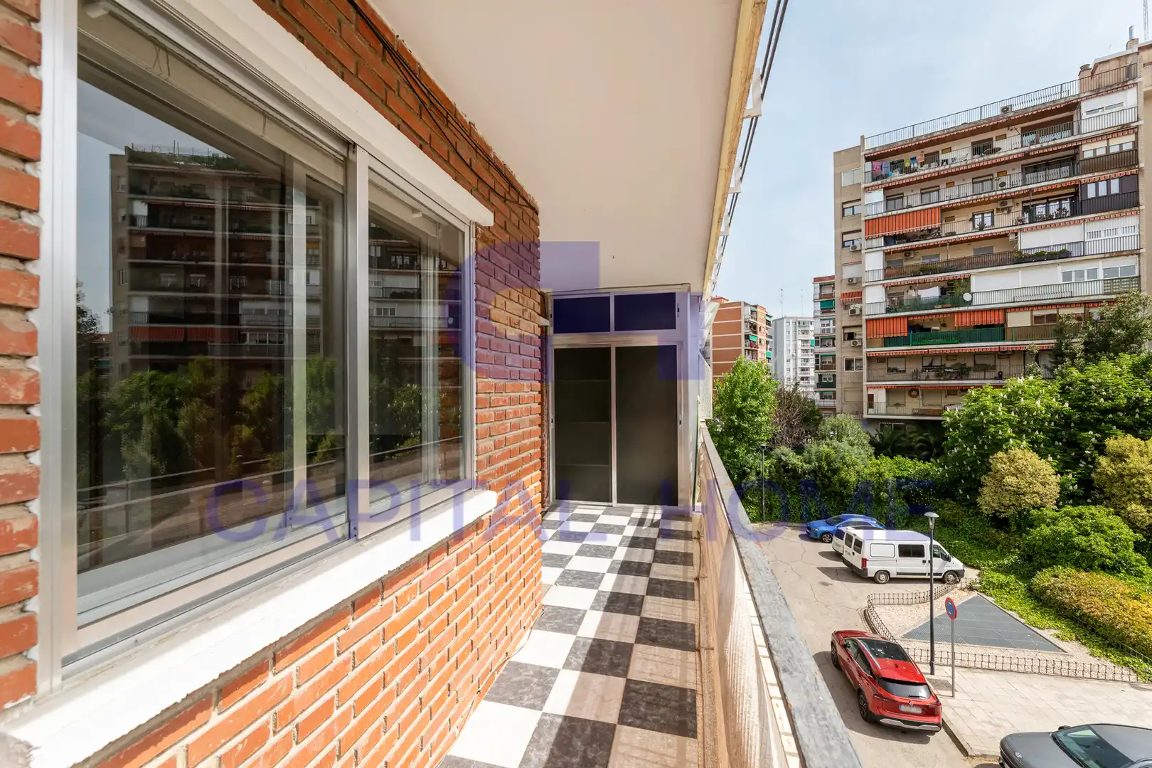 Balcony of Flat for sale in Móstoles  with Heating, Terrace and Furnished