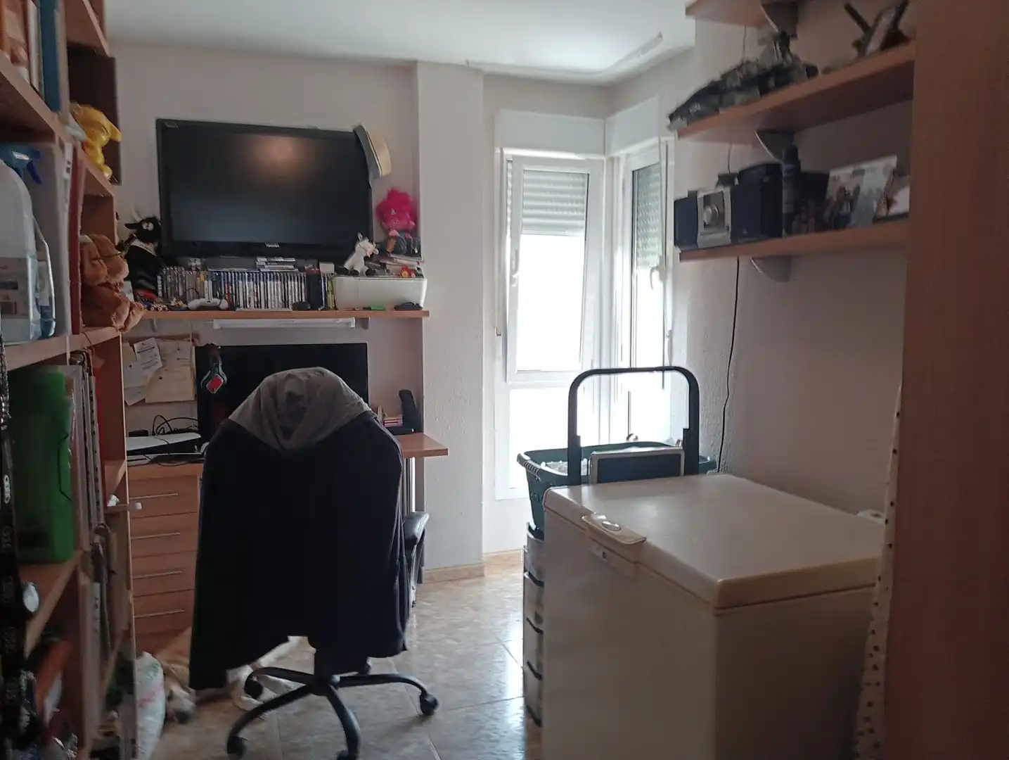 Bedroom of Flat for sale in Zaragoza  with Heating, Terrace and Storage room