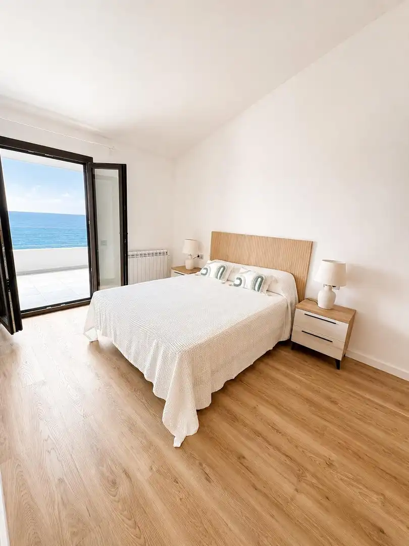 Schlafzimmer von Einfamilien-Reihenhaus zur Miete in Calvià mit Klimaanlage, Terrasse und Abstellraum