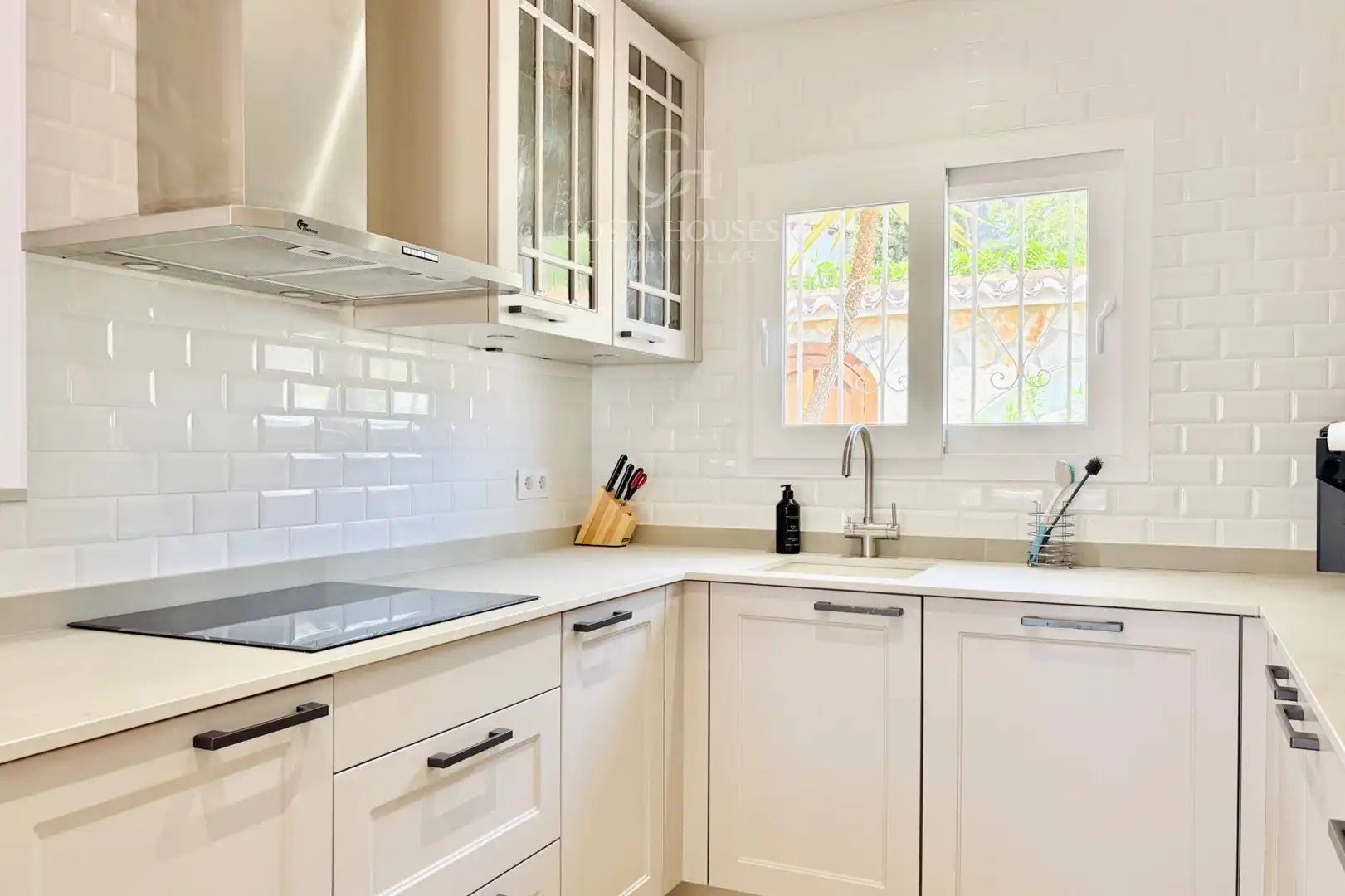 Cocina de Casa o chalet en venta en Benissa con Aire acondicionado, Calefacción y Jardín privado